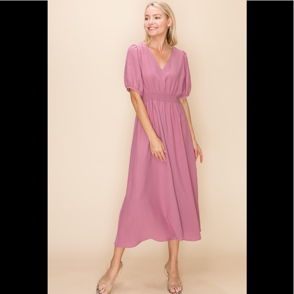 NWT!π Princess Sleeve Maxi Dress - Picture 4 of 10